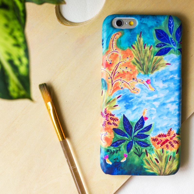 湖畔旁的鸟儿们. 磨砂硬壳(HTC, Samsung,Sony, LG,iPhone) - 手机壳/手机套 - 塑料 多色