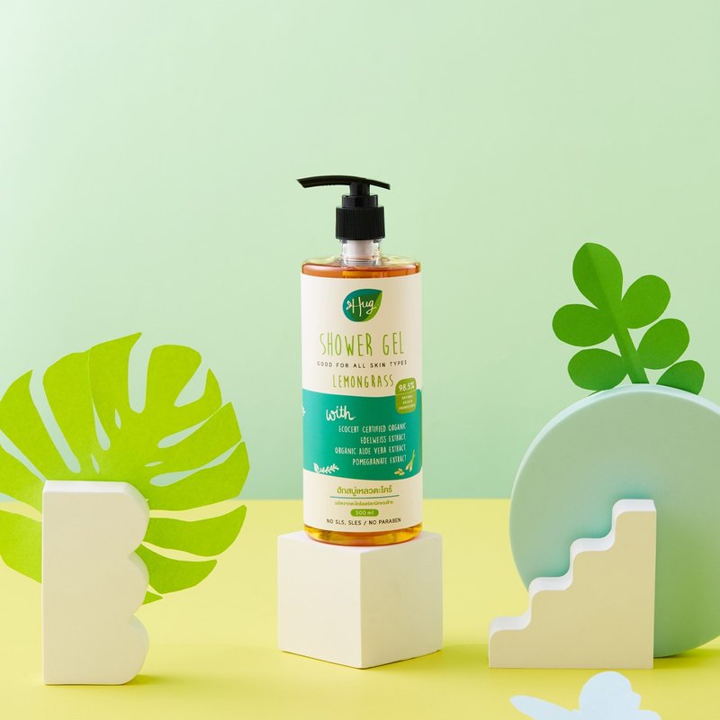 HUG : 柠檬草沐浴露 — Hug 柠檬草沐浴露，容量 500ml - 沐浴用品 - 其他材质 多色