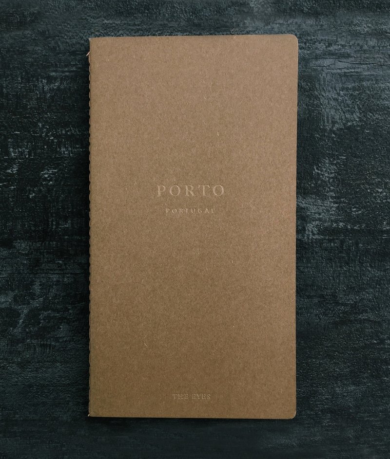 THE EYES - PORTO 葡萄牙-波多 / 城市导览书 x 随身手记本 - 刊物/书籍 - 纸 卡其色