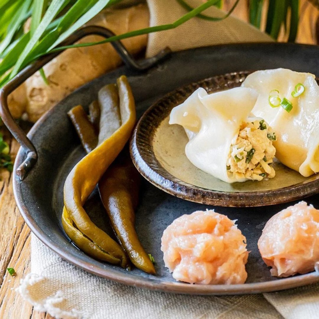 海涛客│韭香剥皮鸡水饺│小琉球伴手礼 - 熟食小吃 - 新鲜食材 白色