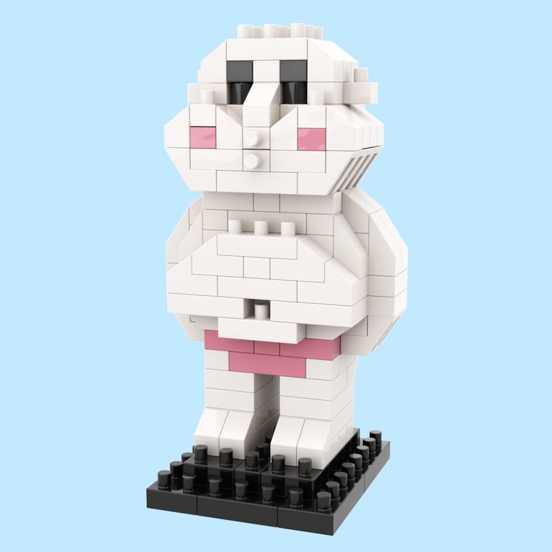 Archbrick x Cheeky Cheeky 厚面子积木 Nanoblock - 玩偶/公仔 - 塑料 多色