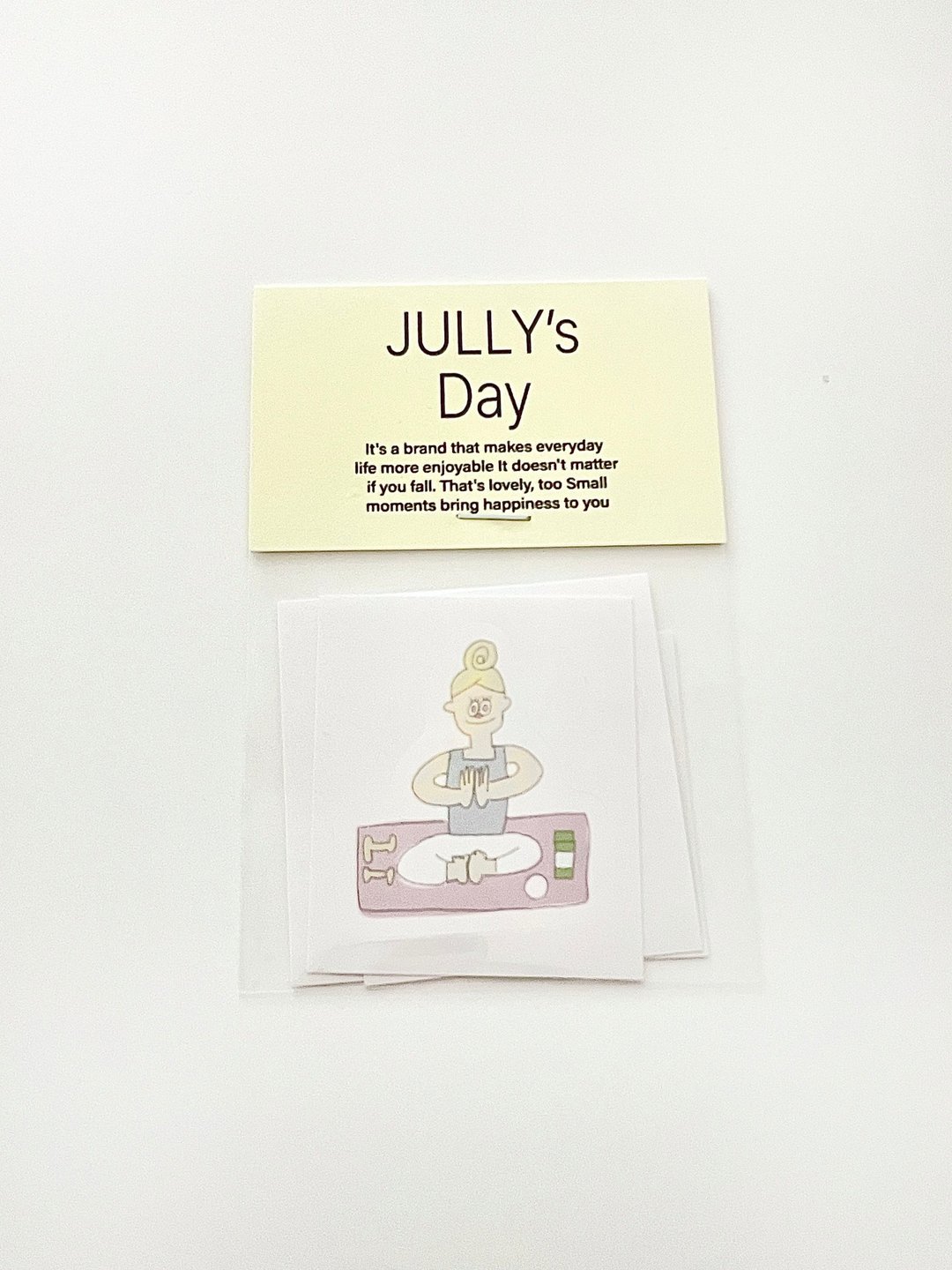 Jully 的日常插画贴纸组 - 贴纸 - 纸 多色