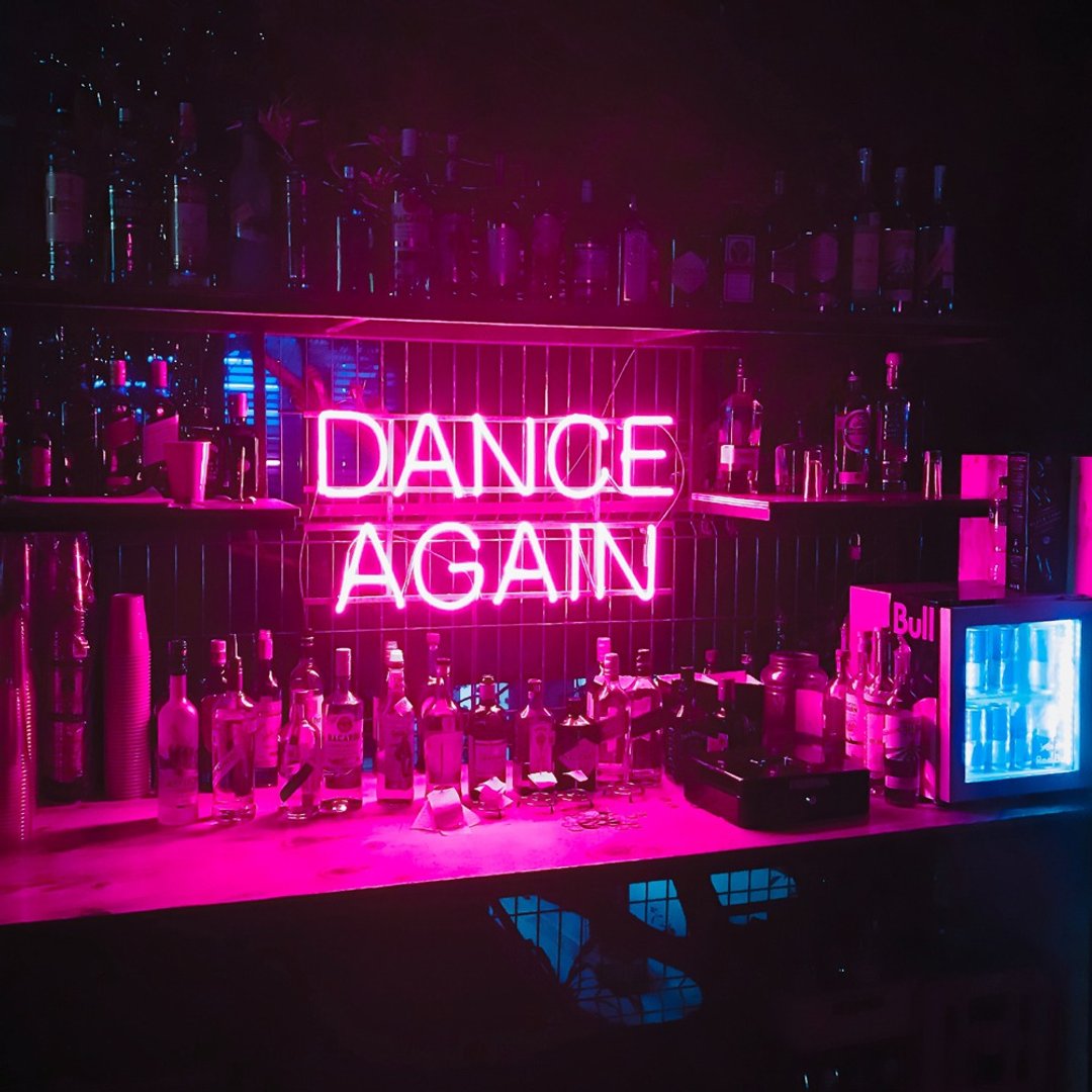 DANCE AGAIN LED Neon Sign霓虹灯发光字广告餐厅酒吧Bar跳舞 - 灯具/灯饰 - 压克力 透明