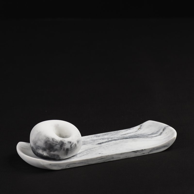 8/17・盛夏・匠子设计 再生模制大理石置物皿与笔架 - 其他 - 石头 