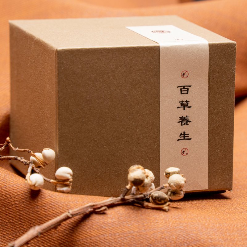 永德堂 - 百草养生环香 - 防蚊用品 - 木头 卡其色