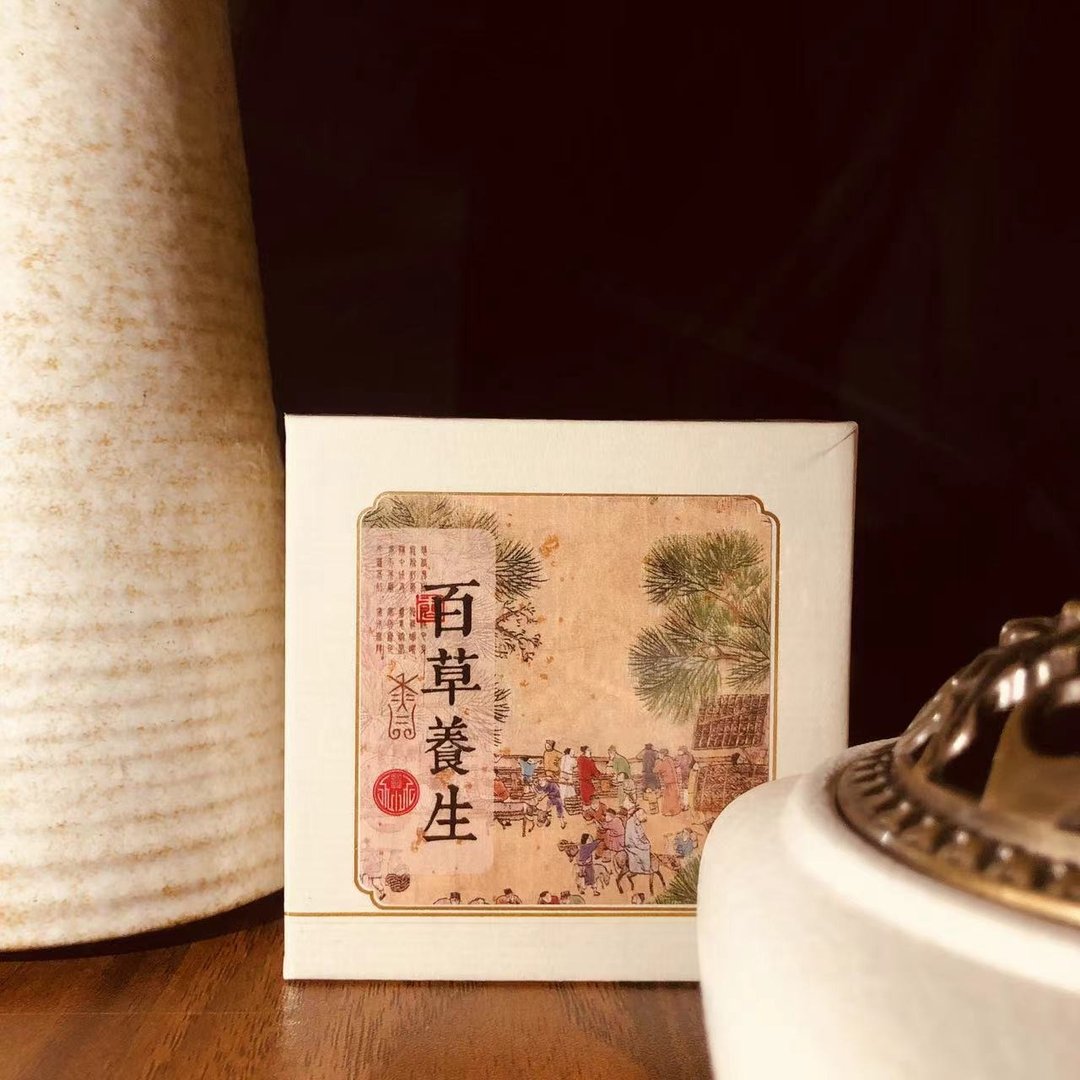 永德堂 - 百草养生环香 - 防蚊用品 - 木头 卡其色