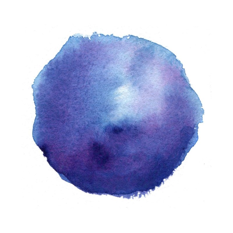 分层色手工水彩-半梦半醒之间 - 其他 - 颜料 蓝色