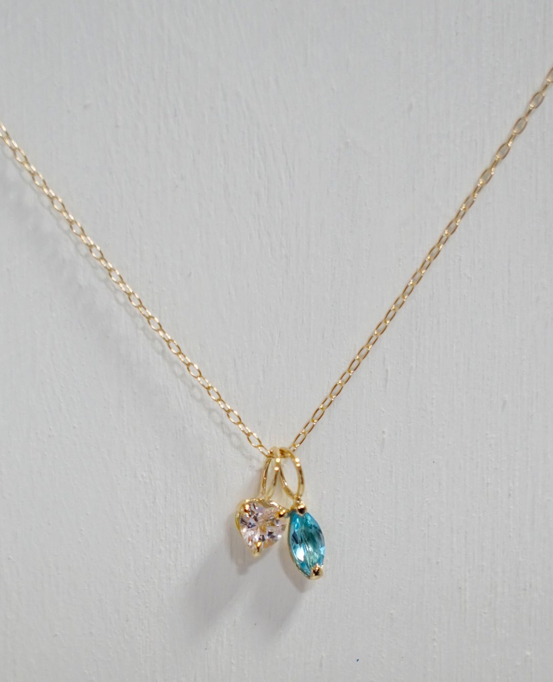 K10 Birthstone Necklace 诞生石项链 - 项链 - 其他金属 多色