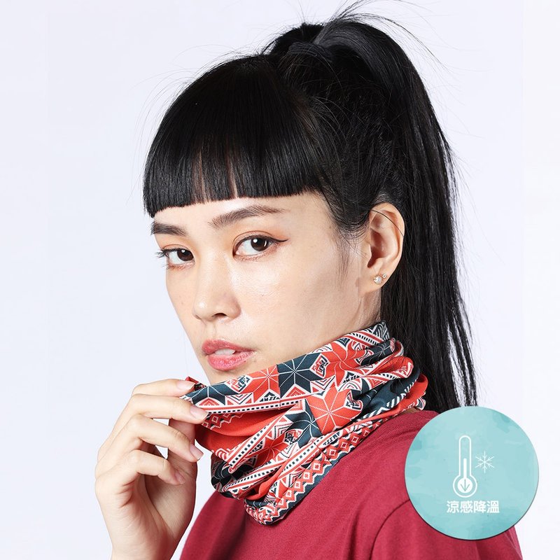 【图腾系列】五原素 多功能头巾 - 运动配件 - 聚酯纤维 多色