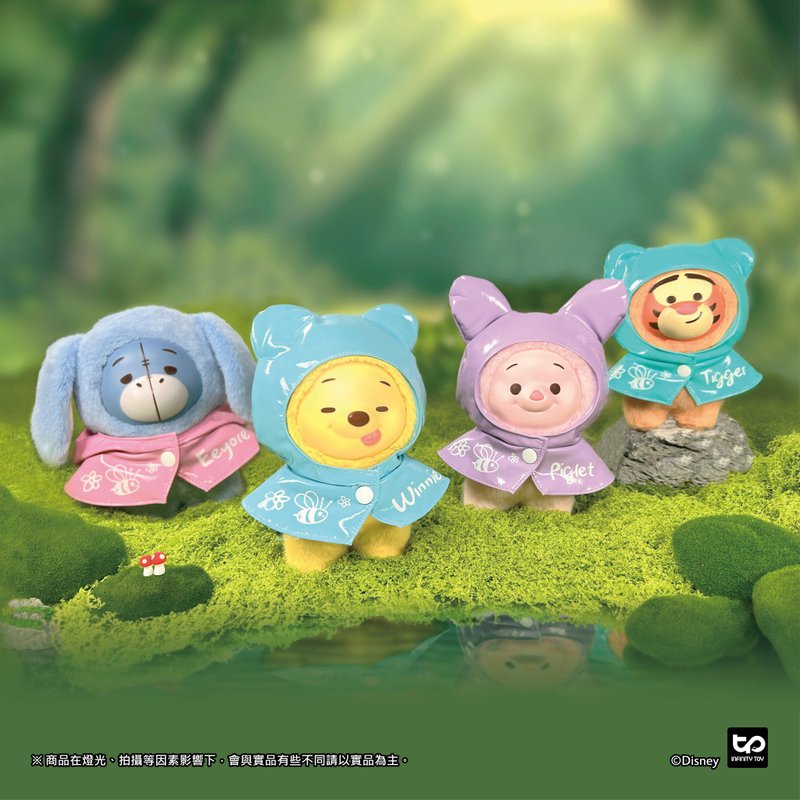 【预购】小熊维尼-云朵下的朋友 全套吊饰玩偶 共 4 款 - 玩偶/公仔 - 其他材质 多色