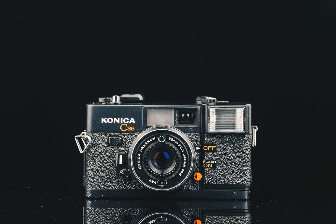 KONICA C35 EF #3247 #135底片相机 - 相机 - 其他金属 