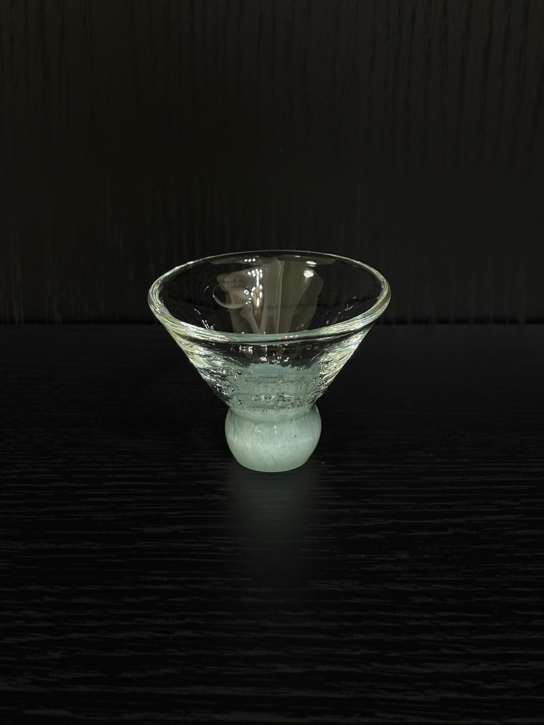 水蓝纹玻璃杯 - 玻璃杯 - 玻璃 