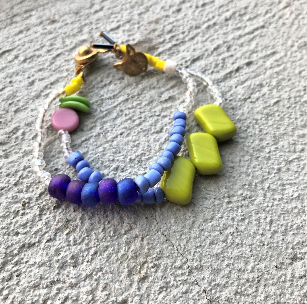 Cat and Mice • Beads beat Beads Bracelet - 035 - 手链/手环 - 其他材质 多色