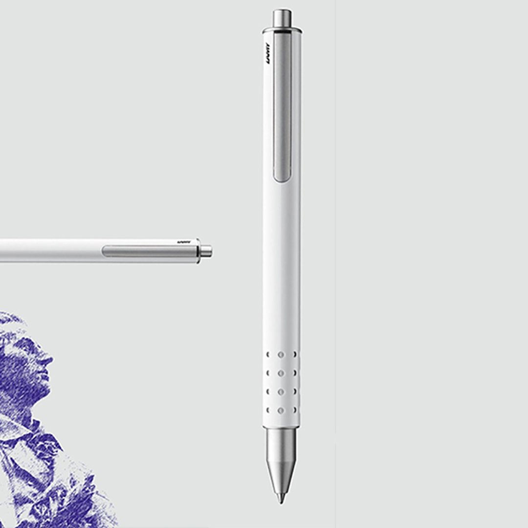 LAMY 钢珠笔 / swift 速动系列 - 限量 钢琴白 - 数码小物 - 铝合金 白色