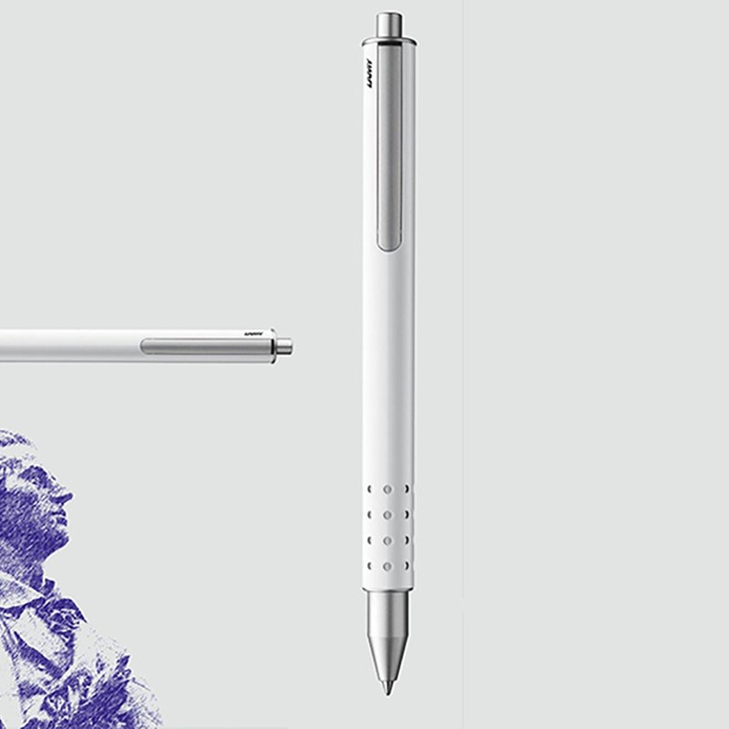 LAMY 钢珠笔 / swift 速动系列 - 限量 钢琴白 - 数码小物 - 铝合金 白色