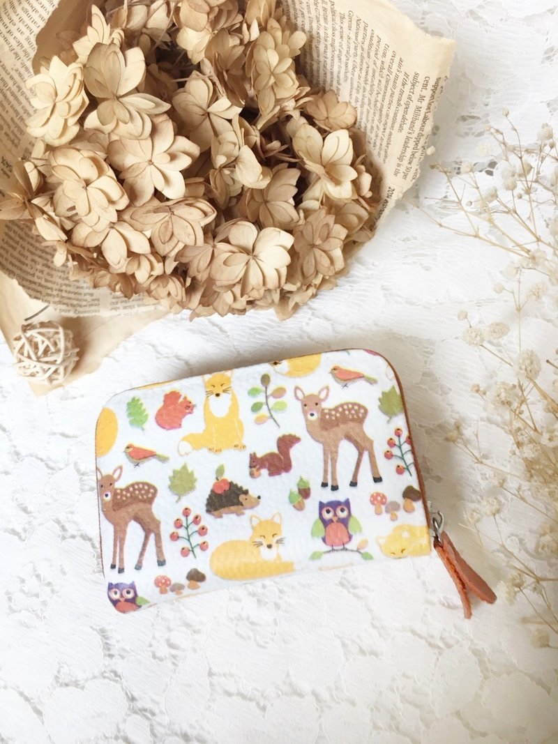 【 卡片包】大容量 风琴式卡片夹 名片夹 零钱包 情人节 交换礼物 - 名片夹/名片盒 - 真皮 橘色