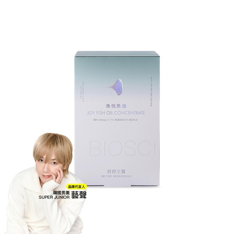 【好好生医】鱼悦鱼油－85% Omega-3 高浓度高EPA挪威鱼油 - 健康/养生 - 其他材质 绿色