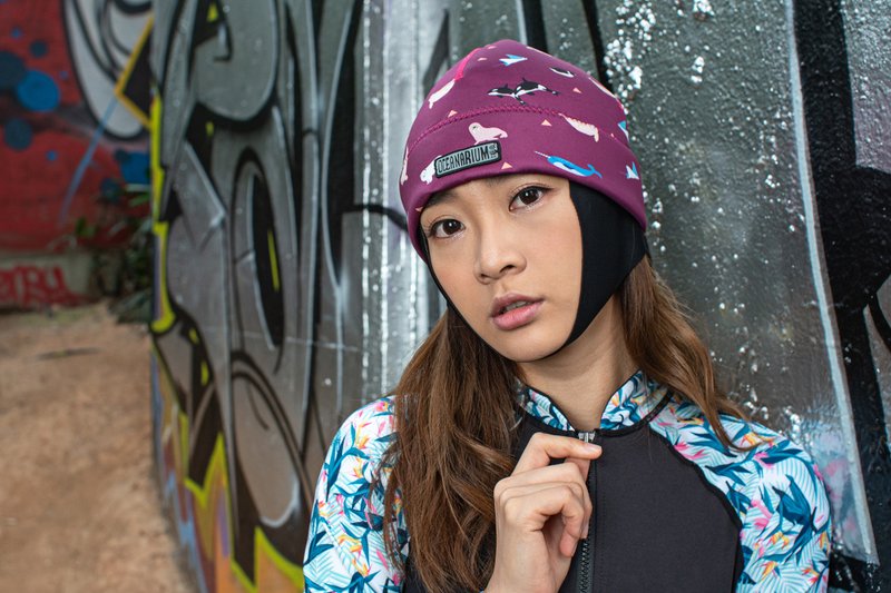 北冰洋生物潜水料头套 L/XL - 运动配件 - 其他人造纤维 紫色