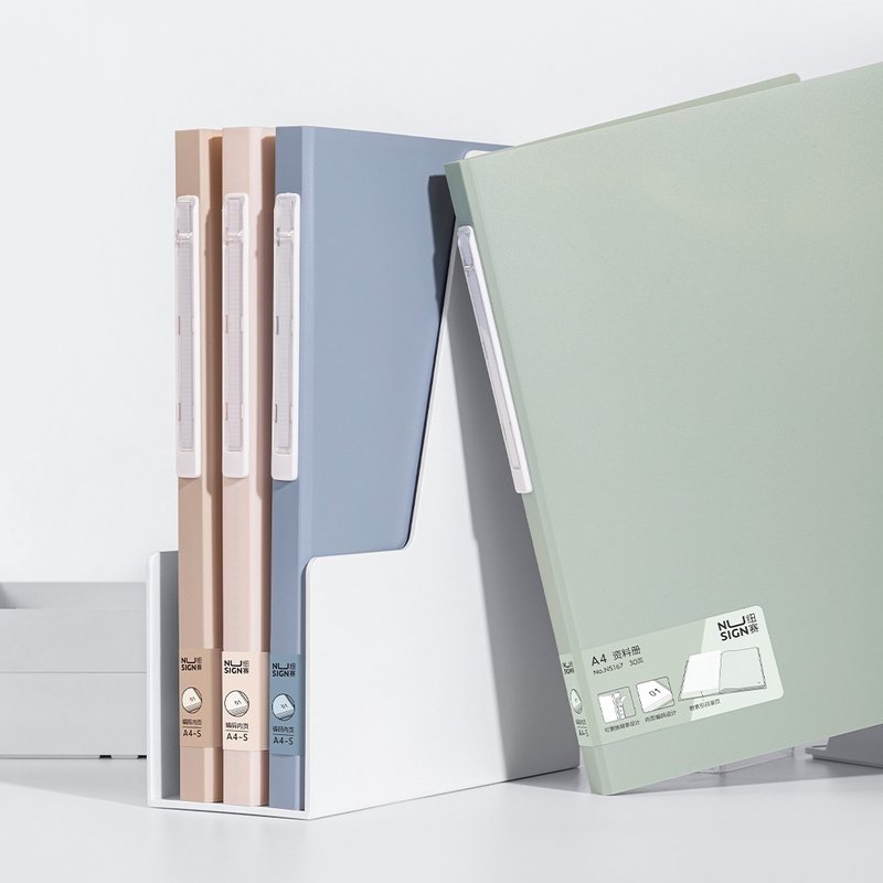 得力Deli NU SIGN PP资料簿 A4 NS167/NS168/NS169 - 文件夹/资料夹 - 塑料 
