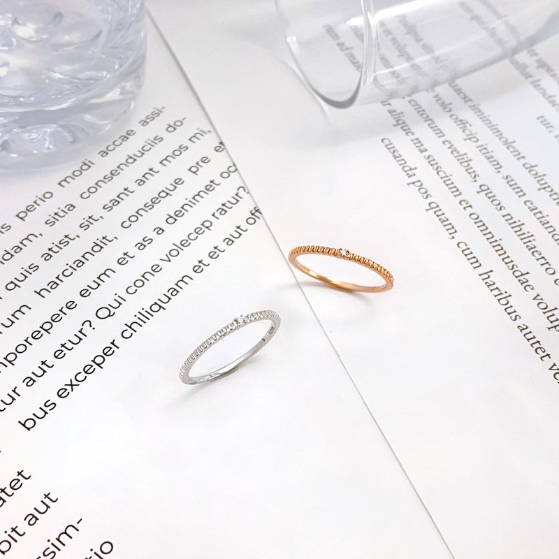 14K | 日日微光_戒指 - 戒指 - 贵金属 