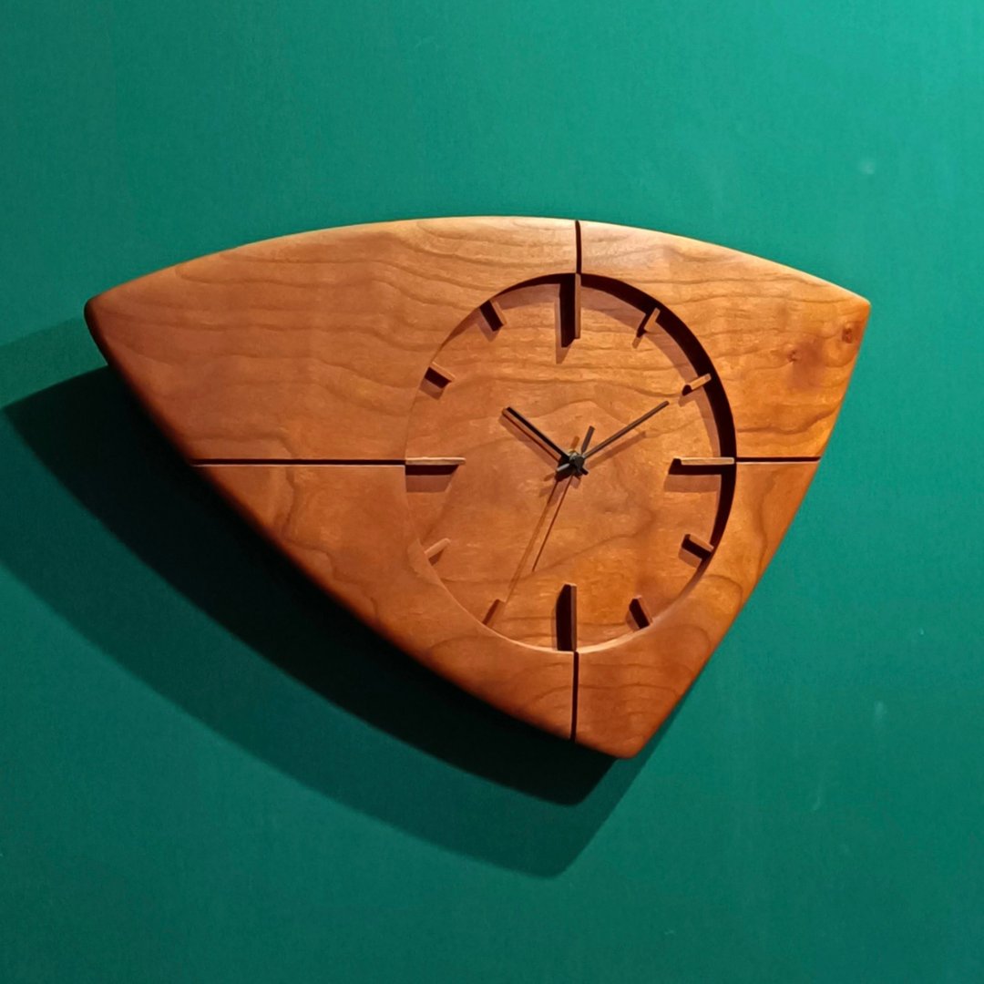 Triangle clock - 其他 - 木头 