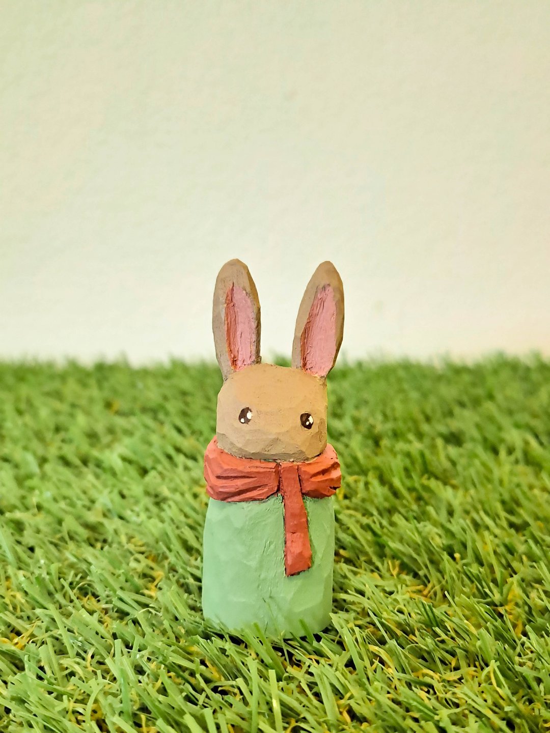 Little Rabbit - 玩偶/公仔 - 木头 