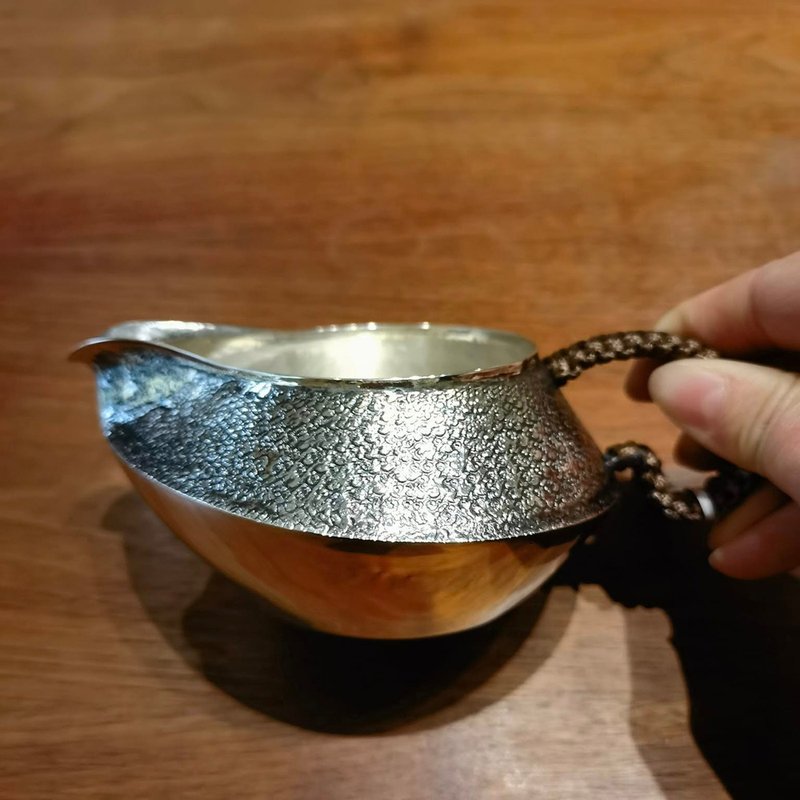 思远纯银公道杯茶海 足银 纯手工 220cc - 茶具/茶杯 - 纯银 