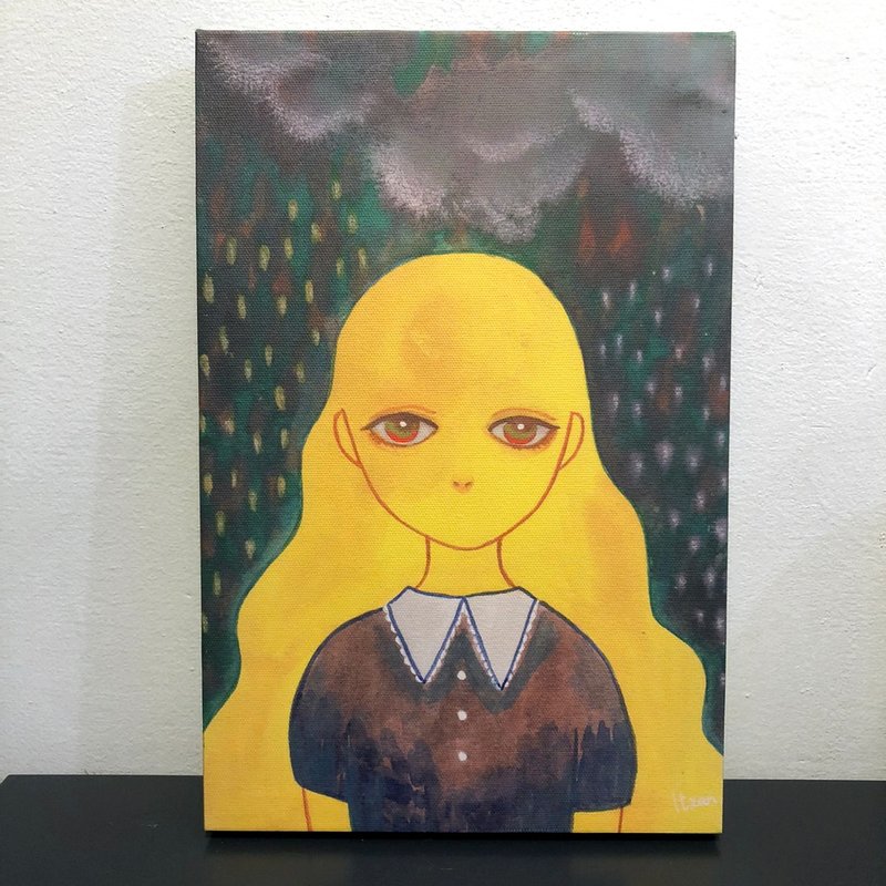 Rainy Day//无框画 - 海报/装饰画/版画 - 棉．麻 绿色