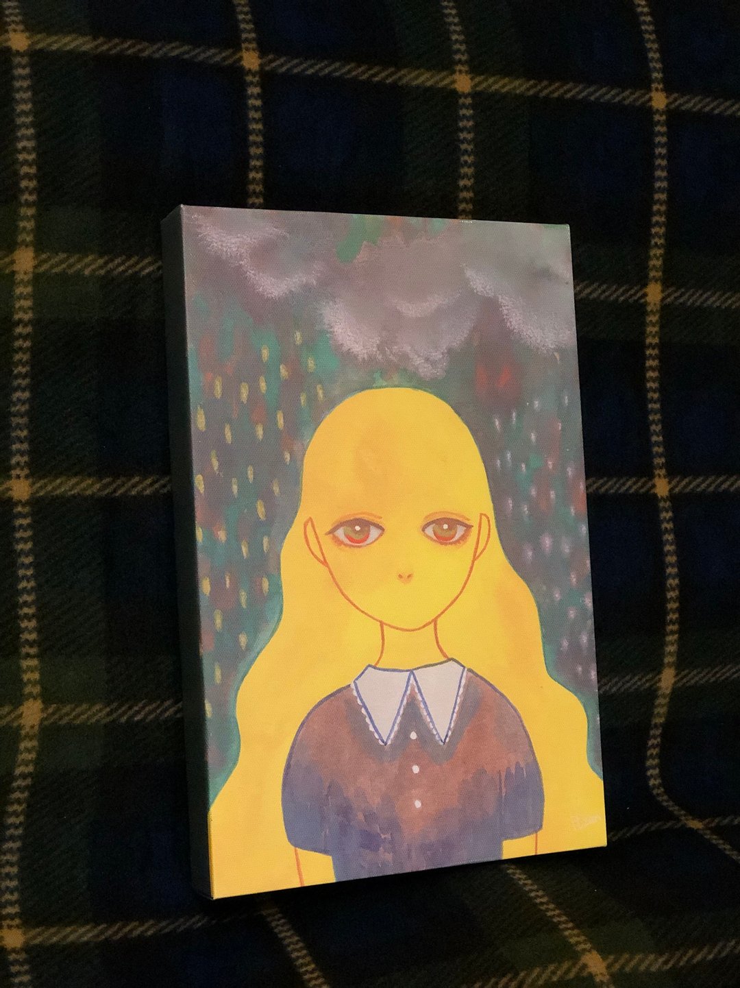 Rainy Day//无框画 - 海报/装饰画/版画 - 棉．麻 绿色