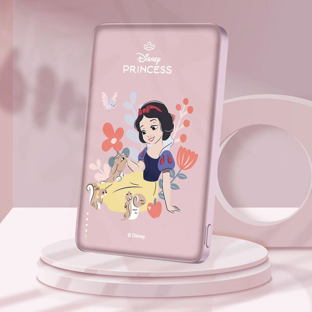 白雪公主 - 正版授权迪士尼 20W PD超薄磁吸无线快充行动电源 - 充电宝/传输线 - 其他材质 