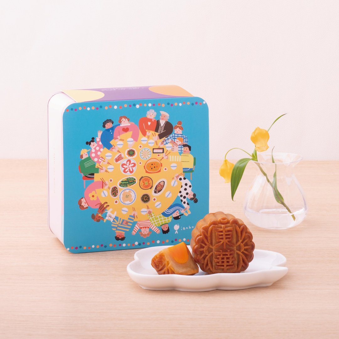 【香港制造 社企月饼】蛋黄白莲蓉月饼 - 蛋糕/甜点 - 其他金属 多色