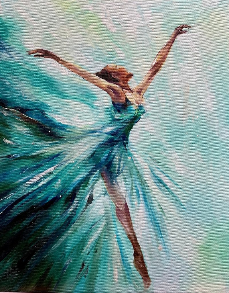 油画体验活动画-优雅女 初学者可・周一到周日皆可预约【一人成团 - 插画/绘画/写字 - 其他材质 