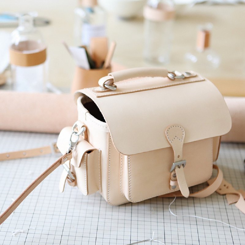 JOYDIVISION 经典款相机包改版款真皮手工文艺微单 单肩斜跨女包 - 相机包/相机袋 - 真皮 