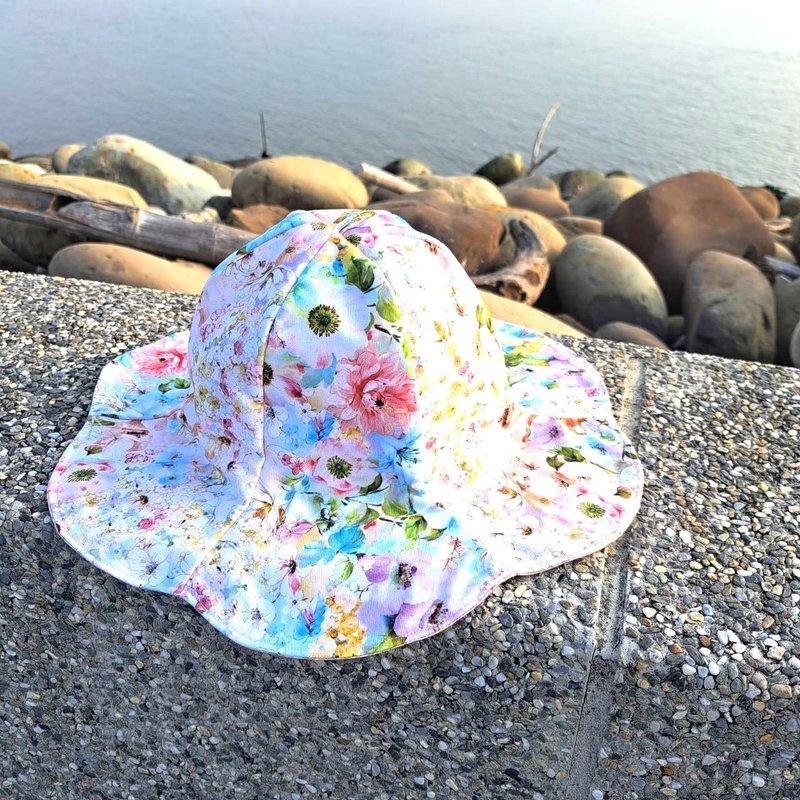 粉红浪漫之郁金香帽 - 帽子 - 棉．麻 