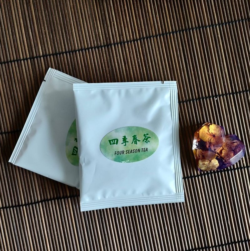 高山四季春冬片茶包 一盒/15入 - 茶 - 新鲜食材 绿色