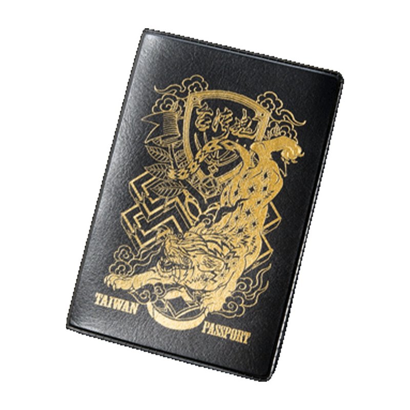 台湾魂-石虎-进击的章纹-护照套 - 护照夹/护照套 - 其他材质 