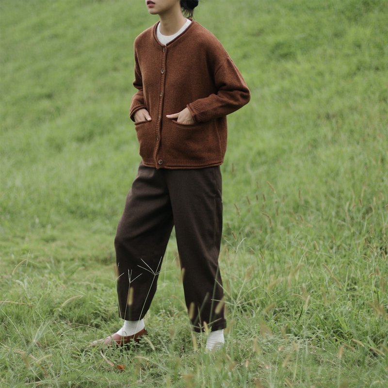 KOOW   日本百分百羊毛针织开衫 - 女装针织衫/毛衣 - 羊毛 