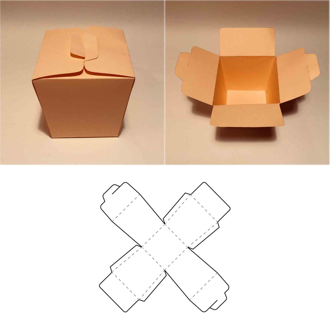 Noodle box template, rice box template, chinese food box, japanese food box, SVG - 图文模板设计 - 其他材质 
