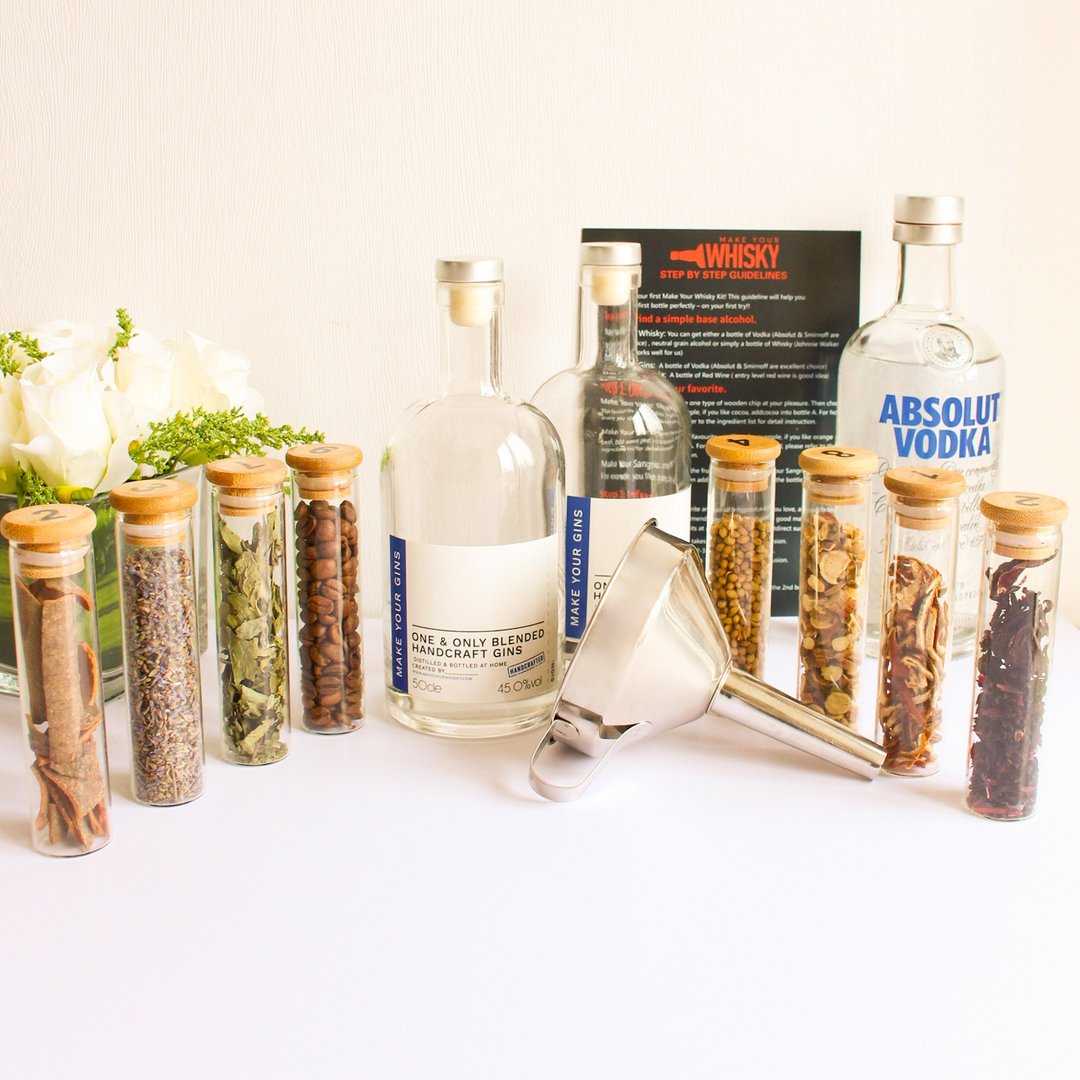 情侣礼物 DIY材料包 |  纪念日自酿酒礼盒套装 父亲节礼物 送爸爸 - 其他 - 其他材质 
