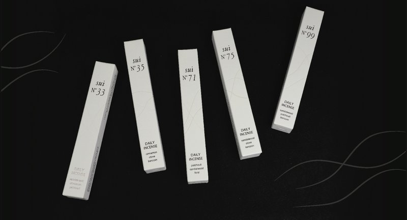 松荣堂 最新 粹 全系列五款日线香  共五盒每盒14g  皆附特制香立 - 香薰/精油/线香 - 其他材质 