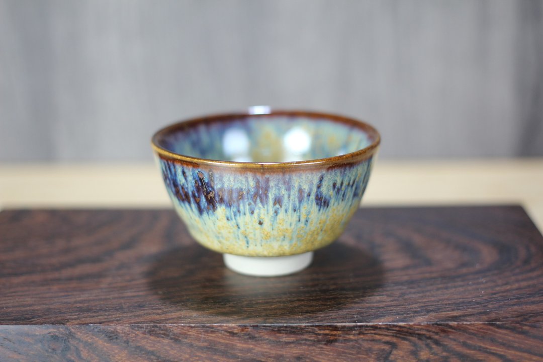 【沐春生活】50ml 天目釉 中式小茶杯 酒杯 莺歌叶敏祥作品 - 茶具/茶杯 - 瓷 