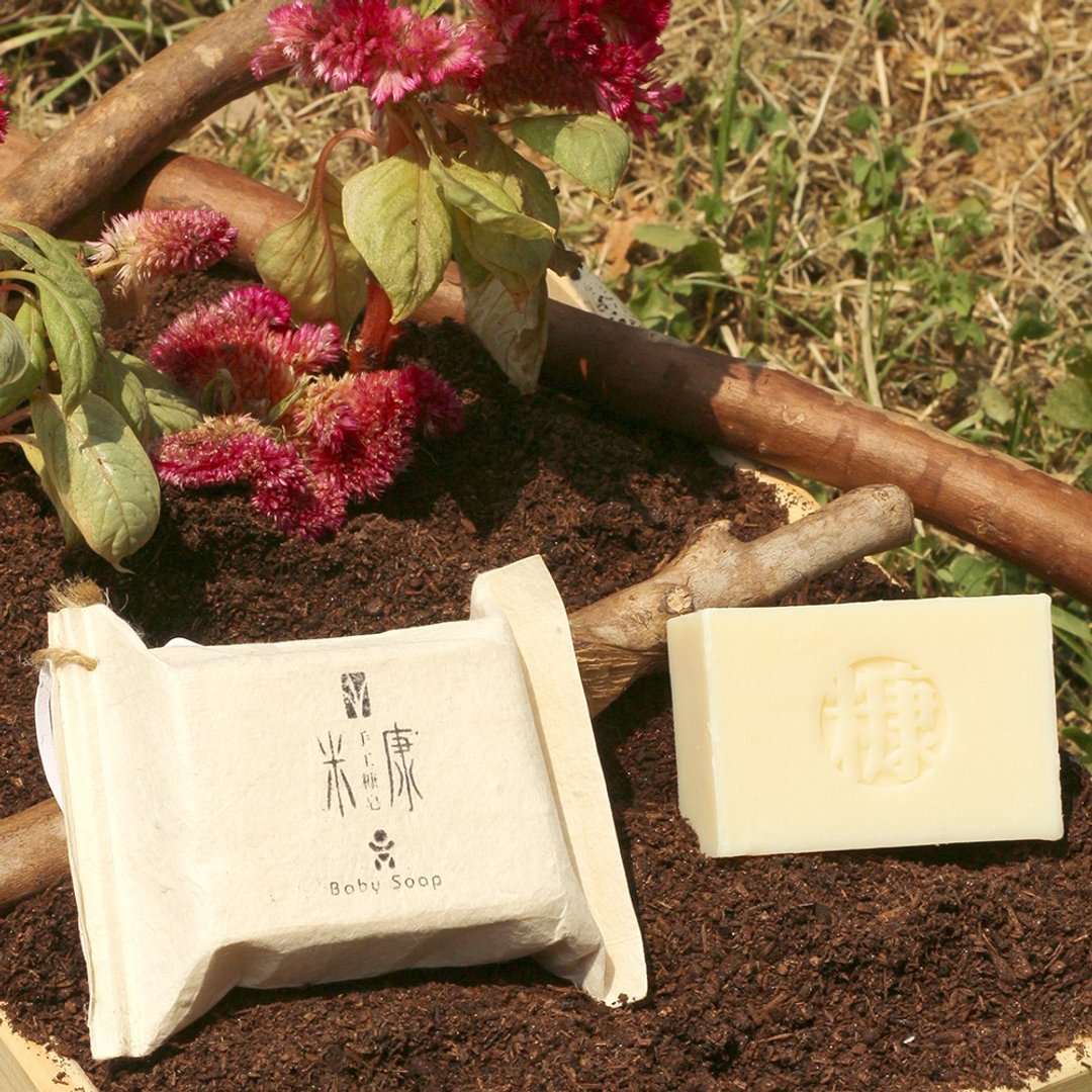 婴儿皂|种子纸|包装可种植 |婴儿可用 - 肥皂/手工皂 - 其他材质 卡其色