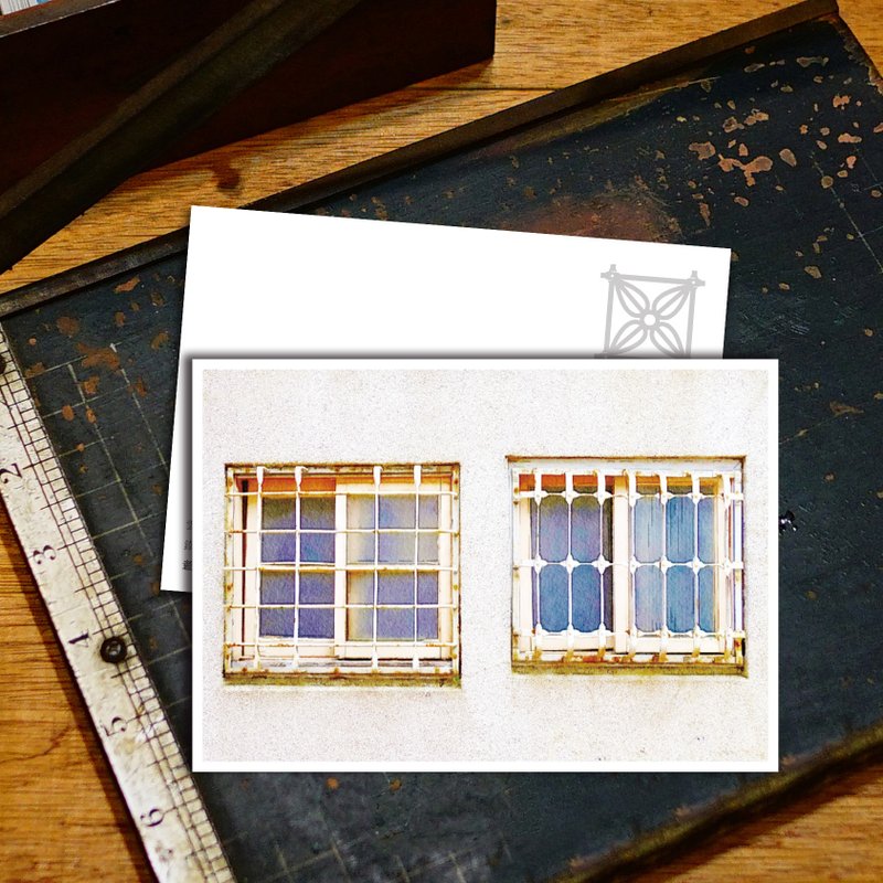 老屋颜 – 铁窗花明信片 – 多款式 - 卡片/明信片 - 纸 