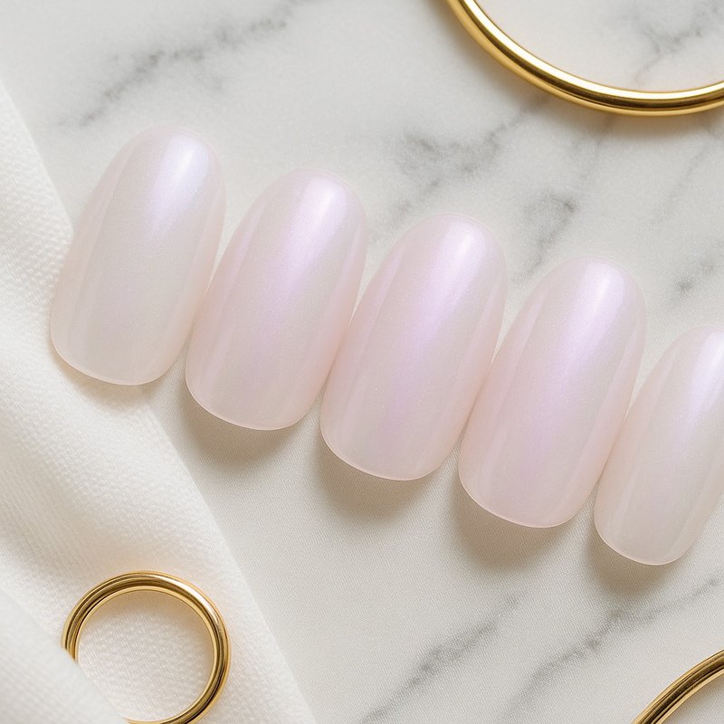极光白#806C 美甲凝胶 Gel Nail Polish - 指甲油/指甲贴 - 其他材质 白色