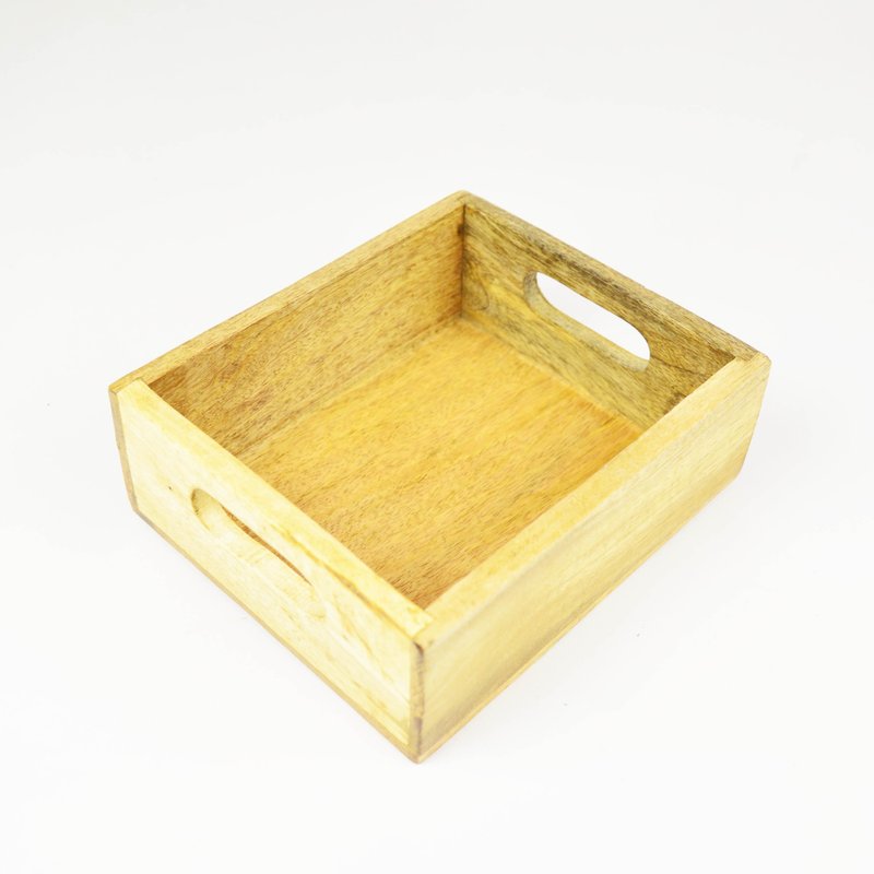 骆驼集市小托盘-公平贸易 - 收纳用品 - 木头 卡其色