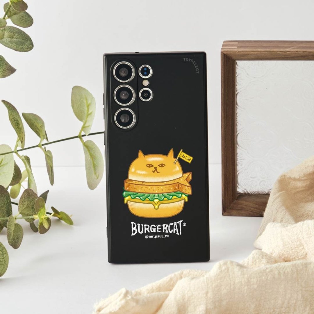 保罗先生 喵堡BurgerCat纯色硅胶SAMSUNG手机壳 - 手机壳/手机套 - 塑料 多色