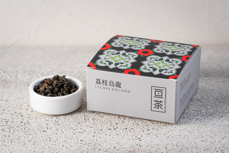 【荔枝乌龙茶】水果 窨香 茶叶 散茶 30g  |亘茶 - 茶 - 浓缩/萃取物 黑色