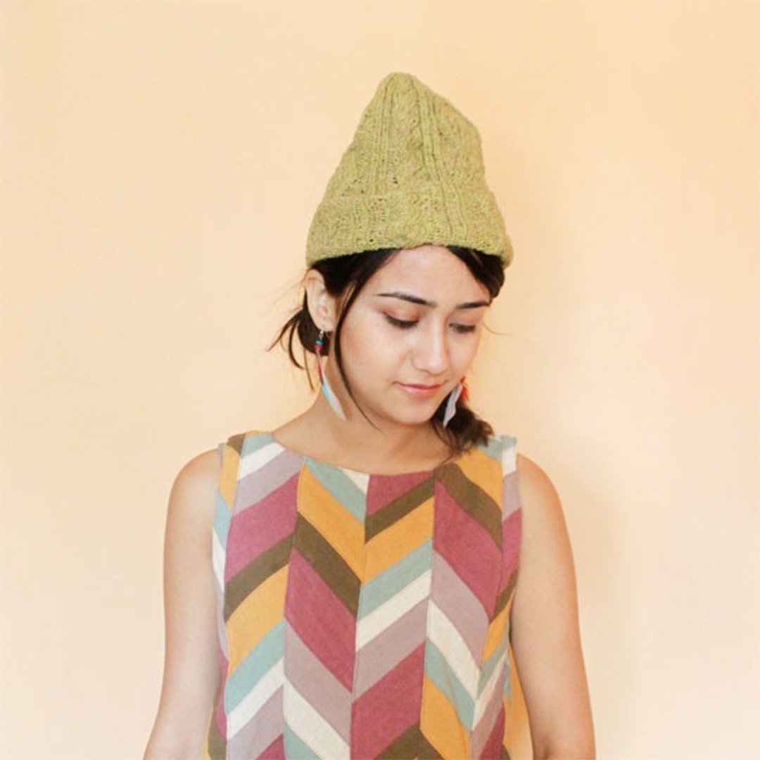 ☆ Hammock ☆ 彡 sitter knit cap - 帽子 - 棉 橘色