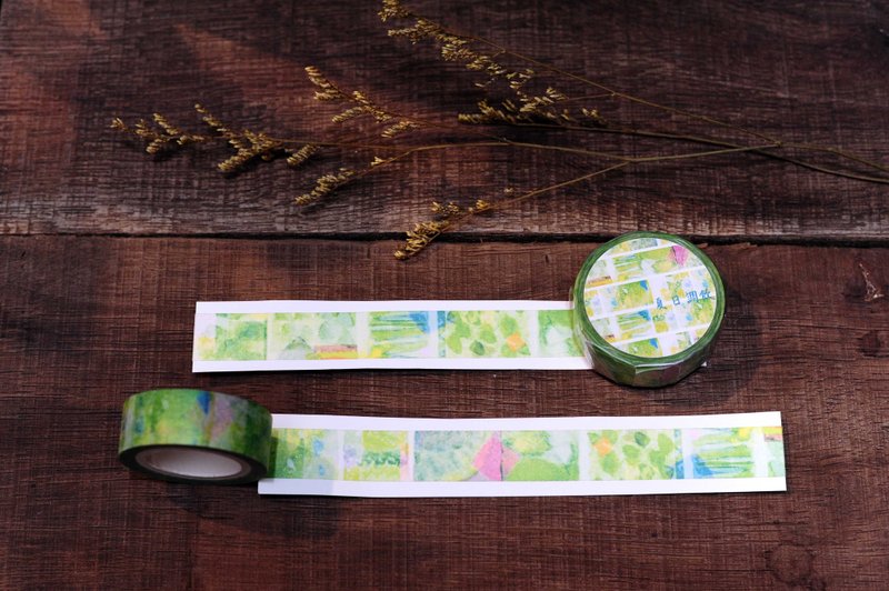 夏日调饮 和纸 纸胶带 - 纸胶带 - 纸 绿色