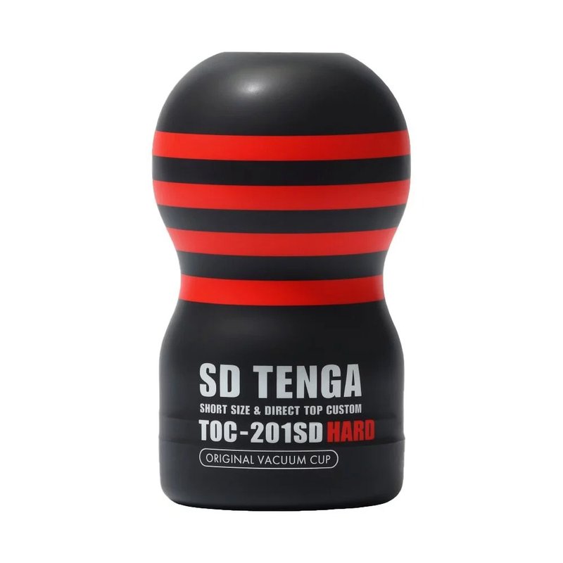 TENGA SD 巅峰真空杯 强韧版 一次性飞机杯 - 情趣用品 - 硅胶 黑色